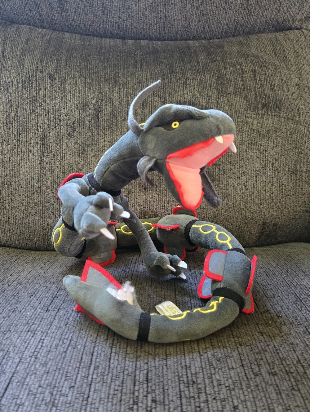 Shiny Rayquaza Pokemon Plush Soft Toy Stuffed Animal Bendable 2018